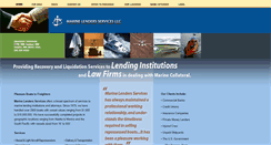 Desktop Screenshot of marinelendersservices.com